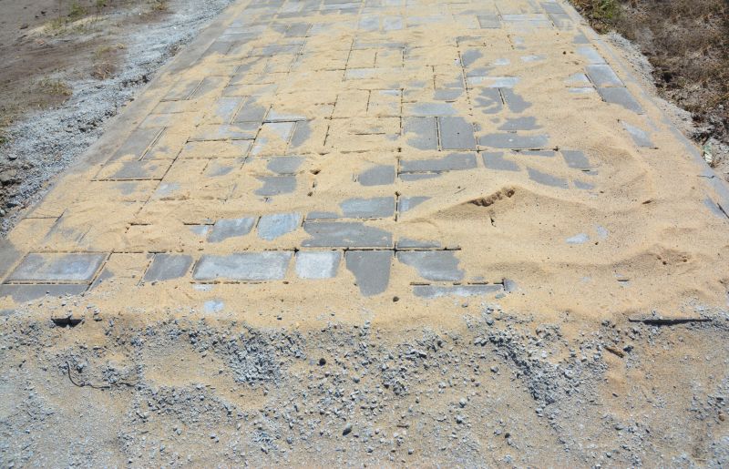 Paver Laying Process