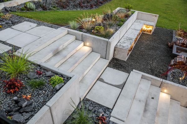 Concrete Landscaping in Clovis
