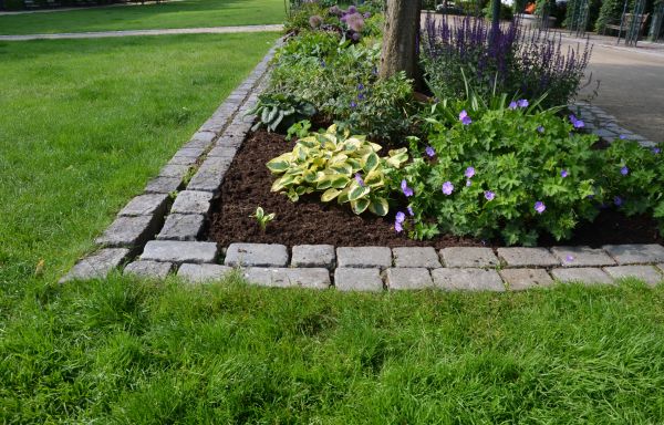 Flower Bed Mulching in Clovis