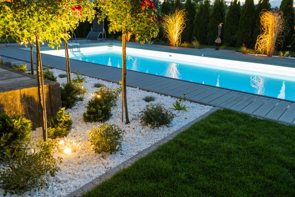 Pool Landscaping Service in Clovis