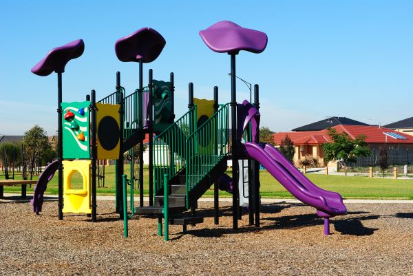 Playground Mulch Removal in Clovis