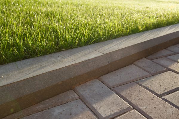 Lawn Edging Replacement in Clovis