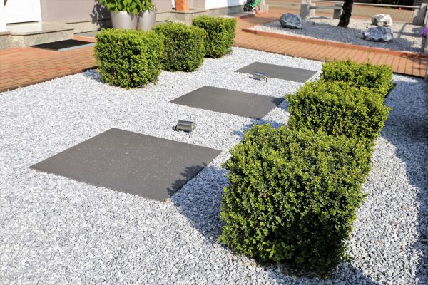 Stone Garden Landscaping in Clovis